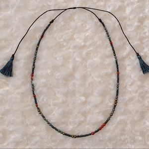 Noonday Collection adjustable beaded necklace